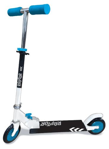 קורקינט אלומיניום מתקפל דגם Raptor T01A עם גלגלי סיליקון 120 מ