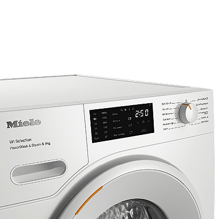 מכונת כביסה 9 ק”ג Miele דגם WSD 383 WCS QuickPowerWash