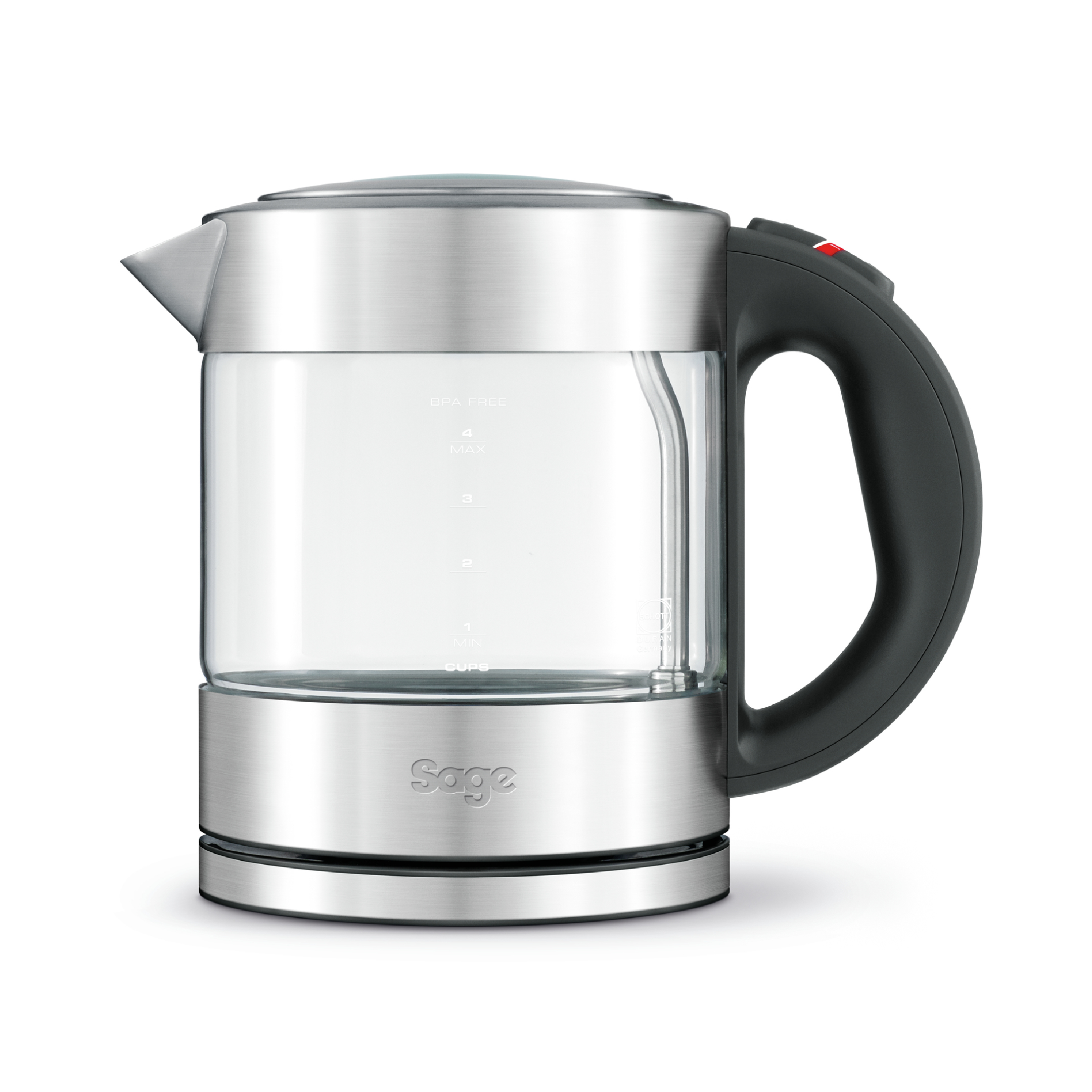 קומקום חשמלי נשלף מזכוכית the Compact Kettle™ Pure SKE395