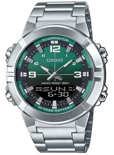 שעון Casio דיגיטלי שחור קלאסי עם תאורה