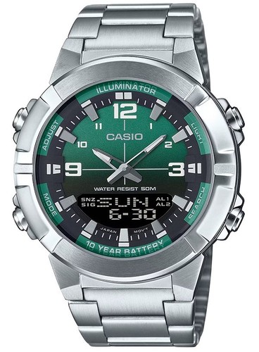 שעון Casio דיגיטלי שחור קלאסי עם תאורה