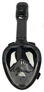 מסכת צלילה פנורמית 180 מעלות עם שנורקל מתקפל SUNRISE SPORT מידה S/M