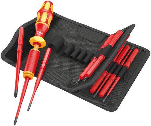 סט מברגים מתחלף מבודד + מומנט WERA 1.2-3.0Nm  וורה