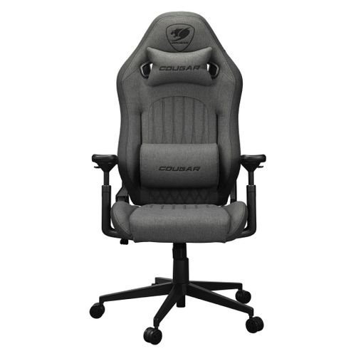 כיסא גיימינג חברת COUGAR דגם EXPLORE Fabric Jet Gray - אפור
