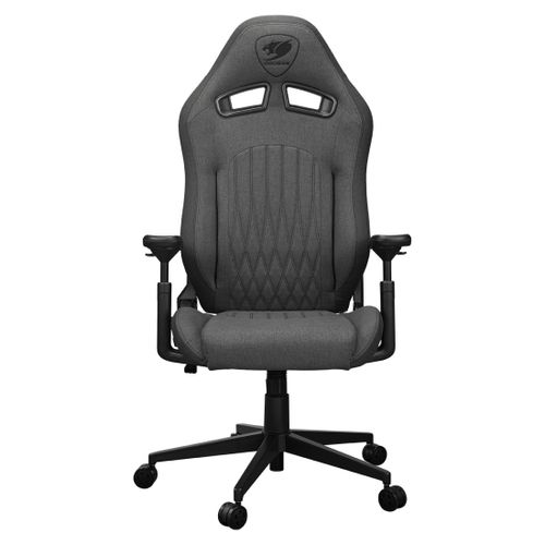 כיסא גיימינג חברת COUGAR דגם EXPLORE Fabric Jet Gray - אפור