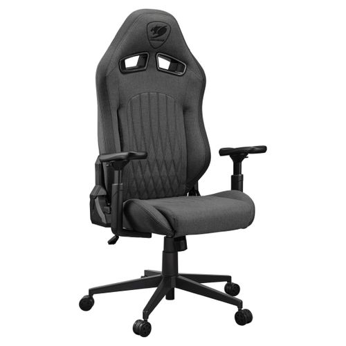כיסא גיימינג חברת COUGAR דגם EXPLORE Fabric Jet Gray - אפור