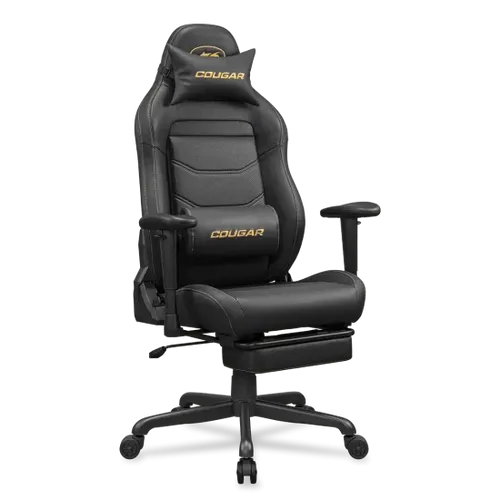 כיסא גיימינג COUGAR EXPLORE Neo Gold gaming chair קוגר - שחור וזהב
