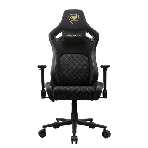 כיסא גיימינג Cougar DEFENSOR gold F - זהב שחור