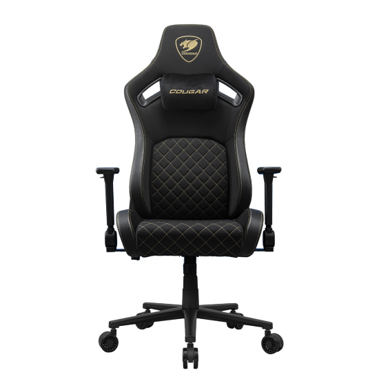 כיסא גיימינג Cougar DEFENSOR gold F - זהב שחור