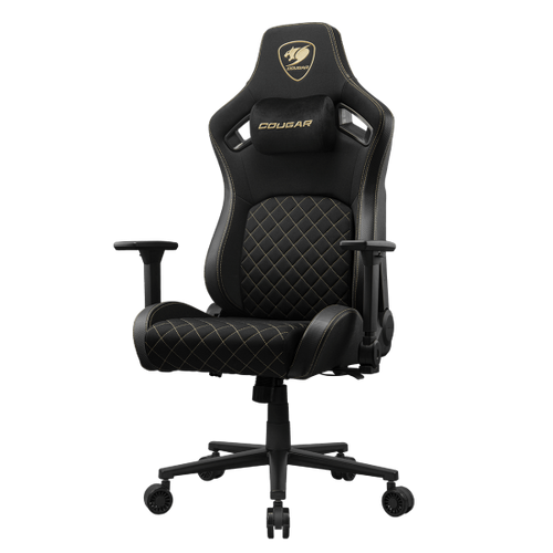 כיסא גיימינג Cougar DEFENSOR gold F - זהב שחור