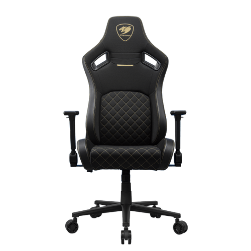 כיסא גיימינג Cougar DEFENSOR gold F - זהב שחור