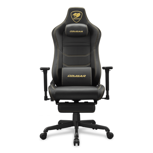 כיסא גיימינג חברת COUGAR דגם Armor Evo-S Gold gaming chair - שחור וזהב