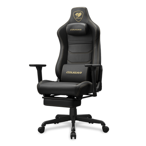 כיסא גיימינג חברת COUGAR דגם Armor Evo-S Gold gaming chair - שחור וזהב