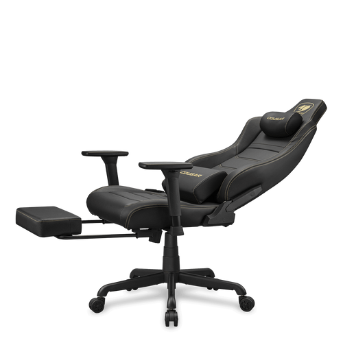 כיסא גיימינג חברת COUGAR דגם Armor Evo-S Gold gaming chair - שחור וזהב