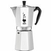 מקינטה 18 כוסות Bialetti Moka Express - צבע כסוף