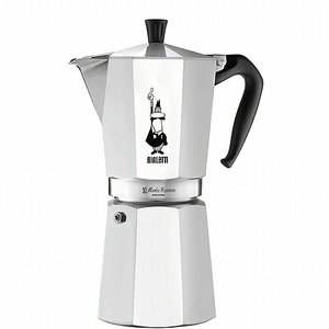 מקינטה 12 כוסות Bialetti Moka Express - צבע כסוף
