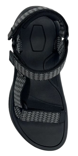 סנדל נוער Java שחור גיאומטרי – Outdoor Revolution