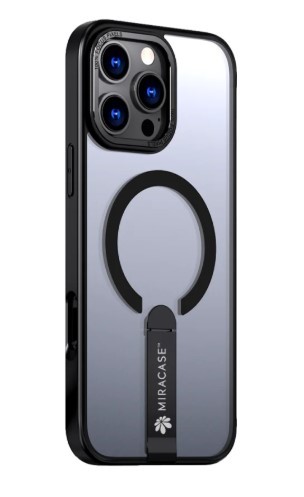 כיסוי שחור עבור Miracase Mirastand iPhone 16 Pro
