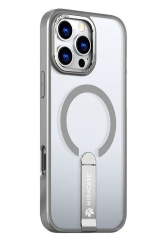 כיסוי אפור עבור Miracase Mirastand iPhone 16 Pro