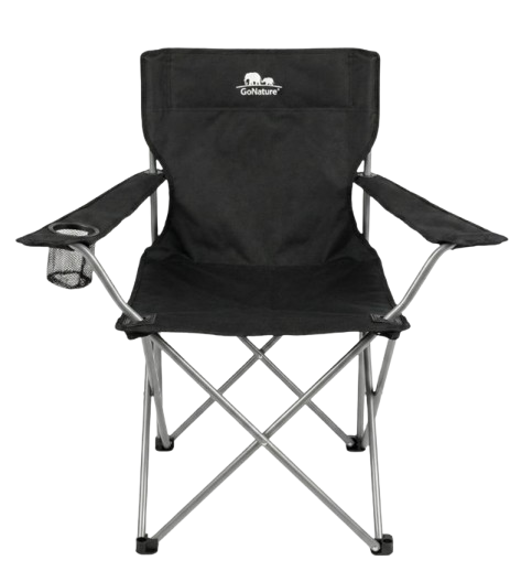 כיסא קמפינג גו נייצר LITE CAMPING  שחור - Go Nature