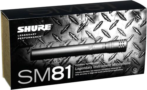 מיקרופון קונדנסר SHURE SM81
