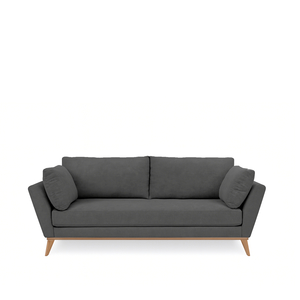 עודפים: ספה 200 ס"מ MONIC גוון אפור כהה