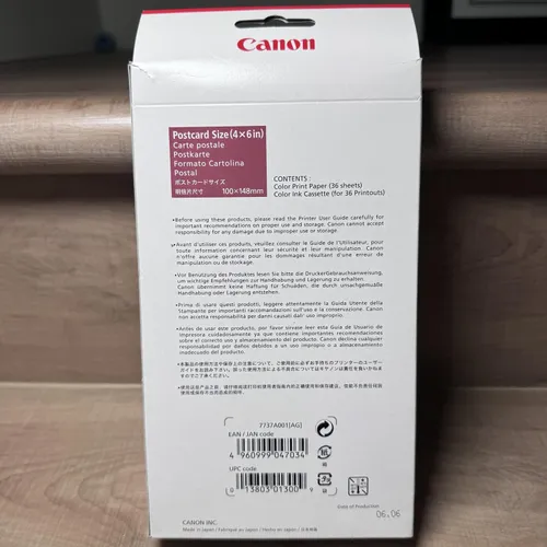  Canon KP-36IP Ink + Paper Set (4 x 6