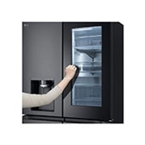 מקרר 4 דלתות LG GR730BINS שחור מט