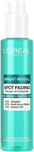 Loreal Bright Reveal Spot Fading Serum-In Cleanser 150ML לוריאל ברייט רוויל ג'ל ניקוי