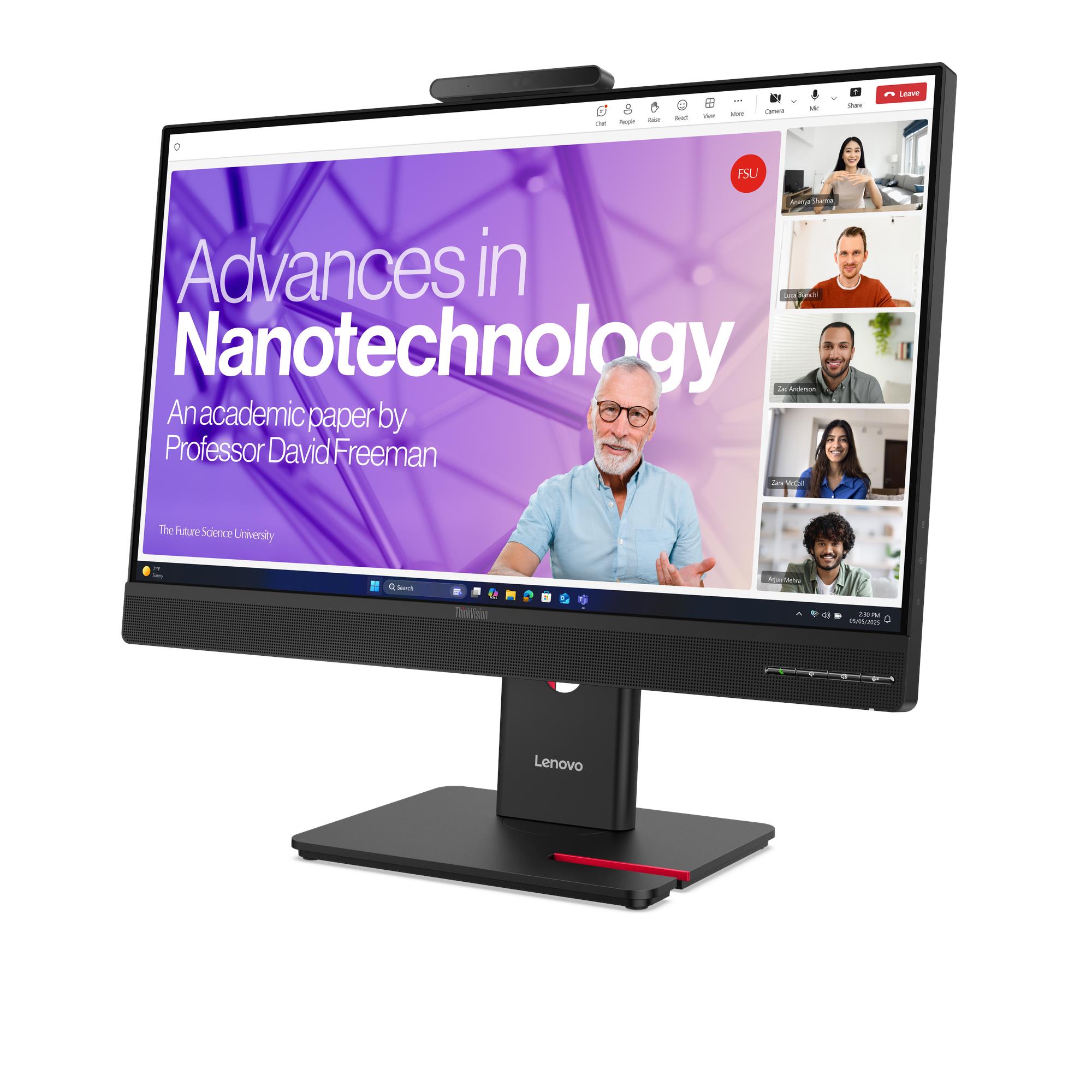 מסך מחשב Lenovo ThinkVision T24-4v 64B6MAT1IS Full HD לנובו