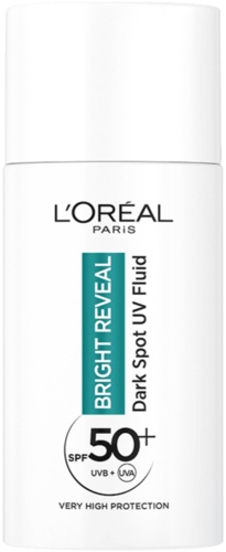 Loreal Bright Reveal Dark Spot SPF50 UV Fluid 50ML לוריאל ברייט רוויל תחליב לחות והגנה
