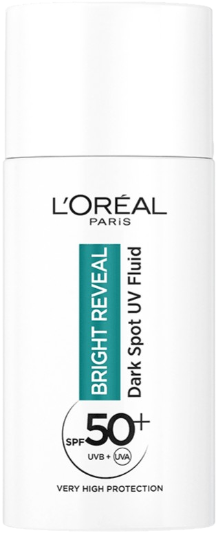 Loreal Bright Reveal Dark Spot SPF50 UV Fluid 50ML לוריאל ברייט רוויל תחליב לחות והגנה