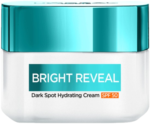 Loreal Bright Reveal Dark Spot Hydrating Cream SPF50 50ML לוריאל ברייט רוויל קרם לחות