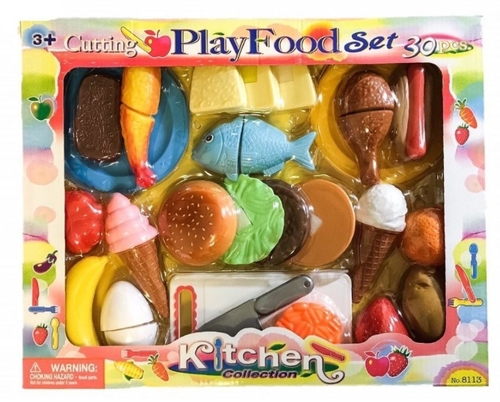 ערכת חיתוך מאכלים לילדים 30 חלקים עם סקוצ'ים