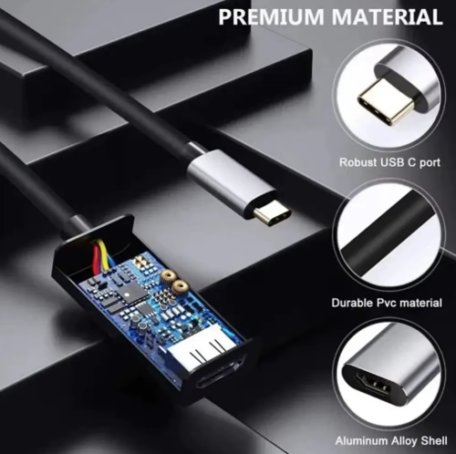 מתאם 4K 60Hz סוג Type-C ל-HDMI