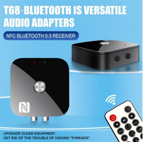מתאם מקלט AUX Bluetooth 5.3  למערכת סטריאו ביתית