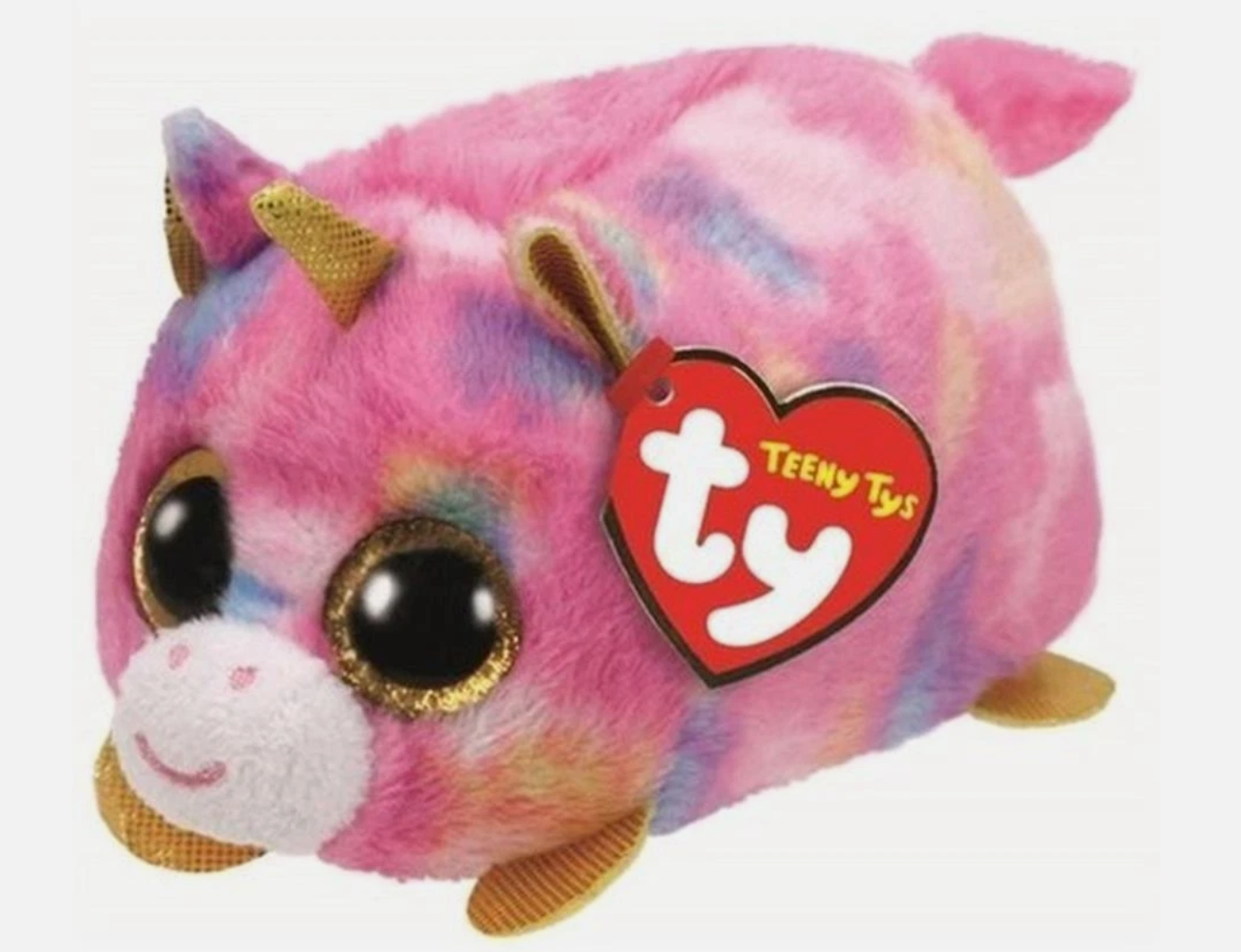 בובת פרווה טייני טי חד קרן 7 ס"מ TY