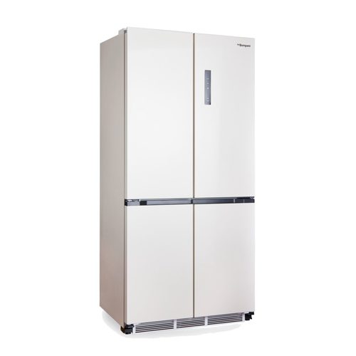 מקרר 4 דלתות בומפני קו אפס לבן  דגם BOMPANI BO560W