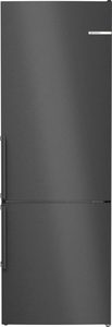 מקרר מקפיא תחתון 70 ס”מ נירוסטה שחורה BOSCH דגם: KGN49VXCT  