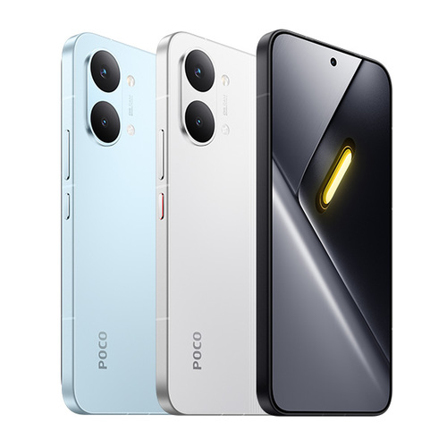 Xiaomi Poco X8 Pro צבעים שחור לבן ירוק מבט קדמי ואחורי
