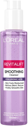 Loreal Revitalift Filler Smoothing Cleanser 150ML לוריאל רוויטליפט פילר סבון פנים למראה עור חלק