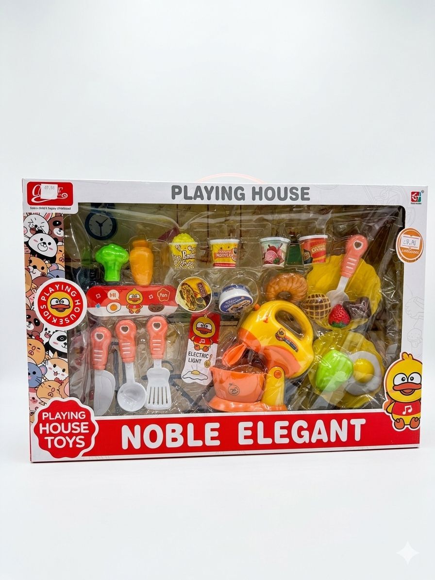 סט משחק מטבח לילדים Noble Elegant עם אביזרים