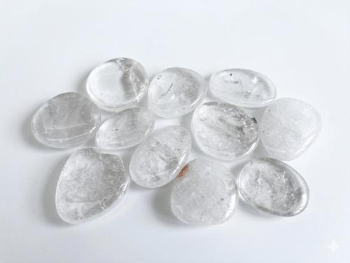 תרפי סטון קריסטל קוורץ לבן CLEAR QUARTZ THERAPY STONE