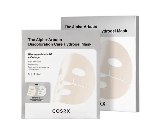 מסיכת הידרו ג'ל Cosrx The Alpha-Arbutin Mask 34g*3