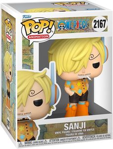 בובת פופ אנימה: וואן פיס - סאנג'י (אגהד) - Funko POP! Anime: One Piece - Sanji (Egghead) #2167