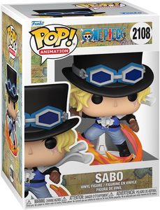 בובת פופ אנימה: וואן פיס - סאבו - Funko POP! Anime: One Piece - Sabo #2108