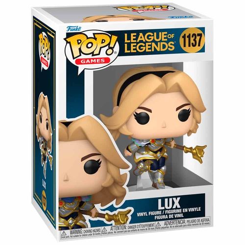 בובת פופ משחקים: ליג אוף לג'נדס - לוקס - Funko POP! Games: League of Legends - Lux #1137