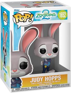בובת פופ דיסני: זוטופיה 2 - ג'ודי הופס - Funko POP! Disney: Zooptopia 2- Judy Hopps #1652