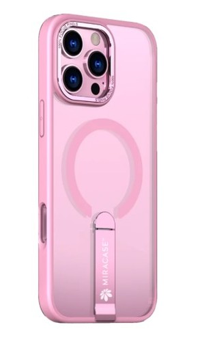 כיסוי ורוד עבור Miracase Mirastand iPhone 16 Pro Max