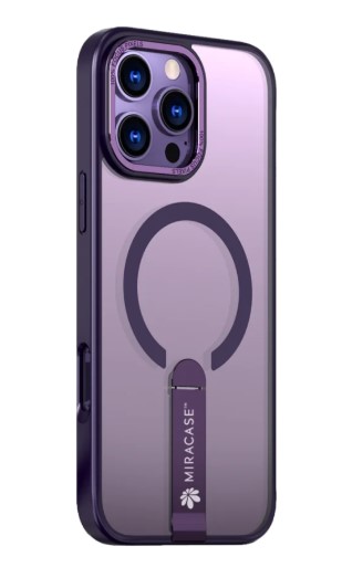 כיסוי סגול עבור Miracase Mirastand iPhone 16 Pro Max